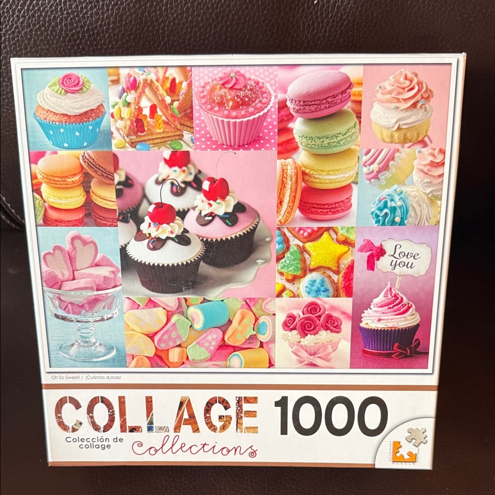 Crazy Art Collage  oh so sweet 1000-Piece Puzzle.